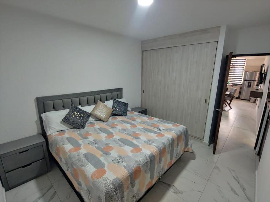 Апартаменты Departamento Con Alberca Мансанильо Экстерьер фото